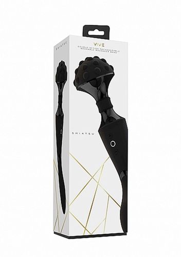 Stymulator- Shiatsu Bendable Massager Wand - Black na Arena.pl