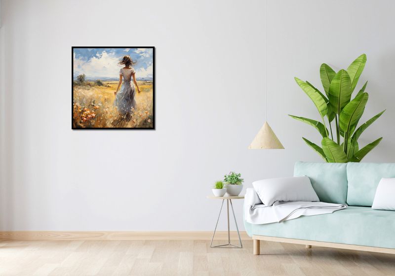 Plakat 70x70cm Podmuch Lata zdjęcie 4