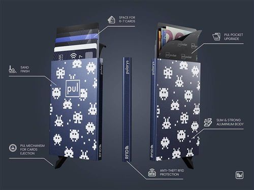 Etui na karty kredytowe RFID ZEN "SPACE INVADERS" 1913 na Arena.pl