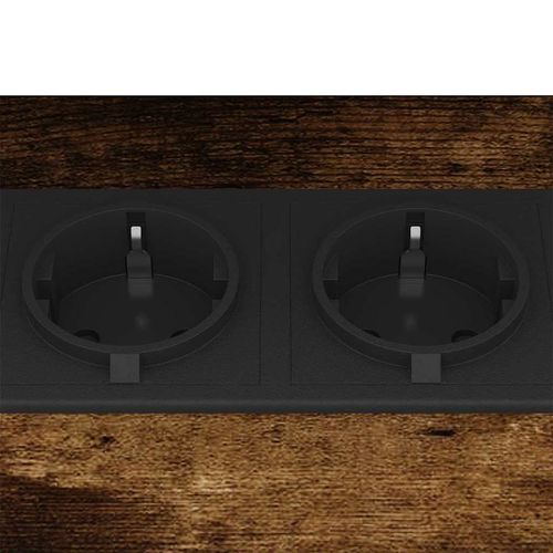 Stolik nocny 2 pcs Wędzony dąb 38 x 30 x 48 cm na Arena.pl