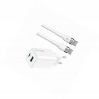 Szybka ładowarka GaN 45W 2 wejścia z kablem 2m do Xiaomi Redmi Note 10 Pro