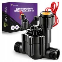 ELEKTROZAWÓR Z REGULACJĄ PRZEPŁYWU DO NAWADNIANIA ogrodu 2 X GZ 1" 10 BAR
