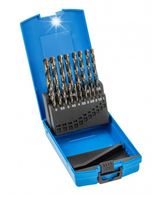 Hogert HT6D900 Zestaw wierteł do metalu 19 szt.