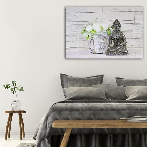 Deco Panel, Budda z kwiatkiem 2 60x40 na Arena.pl