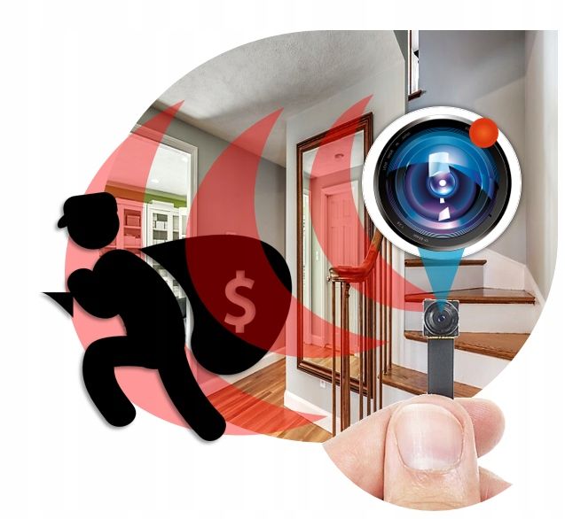 MINI UKRYTA KAMERKA WiFi NA TELEFON DO SMARTFONA zdjęcie 4