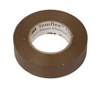 Taśma izolacyjna 19x20/18x20  brązowa TEMFLEX