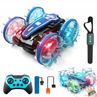 AMFIBIA AUTO SAMOCHÓD RC 4X4 TWISTER STEROWANE GESTAMI Z ŚWIATŁEM