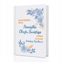 Biblia dla dziecka na prezent na CHRZEST pamiątka Chrztu Św.+ DEDYKACJA