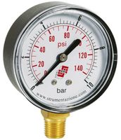 Manometr radialny do pomiaru ciśnienia w zakresie 0-1.6 bar 1/8" R 50mm