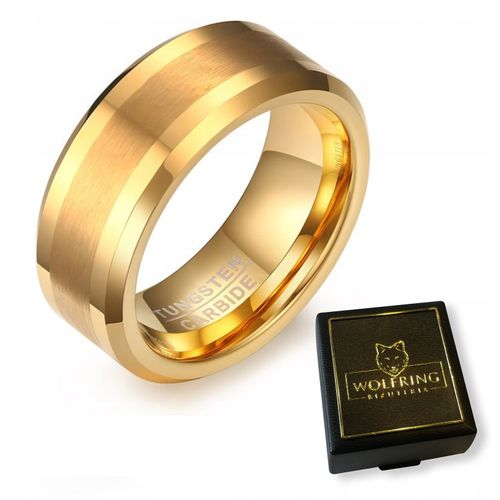 OBRĄCZKA PIERŚCIEŃ z Wolframu WOLFRING EU25 US11 na Arena.pl