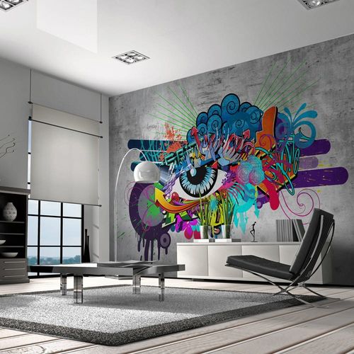 Fototapeta - Graffiti eye - 300X210 na Arena.pl