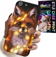 ETUI DO IPHONE 5 / 5S / 5C - SŁODKI LISEK ZWIERZĘTA LEŚNE CASE +SZKŁO