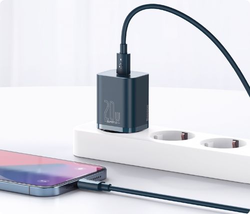 BASEUS Ładowarka sieciowa Super Si Quick Charger 1xUSB-C 20W na Arena.pl