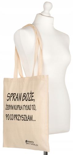 bawełniana torba typu shopper bag na Arena.pl