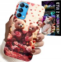 ETUI DO OPPO RENO5 4G 5G - MISIE, LOVE YOU, SERCA WIELE WZORÓW CASE