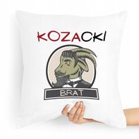 Poduszka Prezent Dla Brata Kozacki Brat Z Nadrukiem Ze Zdjęciem