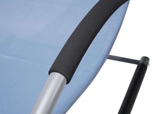 Leżak ogrodowy niebieski CARANO na Arena.pl