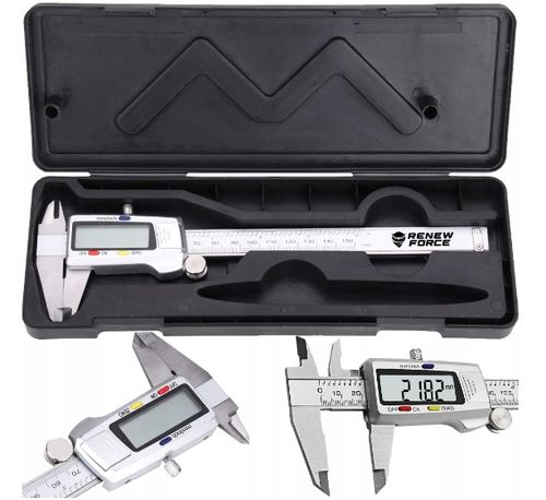 DOKŁADNA Suwmiarka elektroniczna ZE STALI NIERDZEWNEJ cyfrowa 0-150mm na Arena.pl