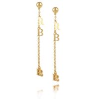 długie kolczyki z literkami z kolekcji rb (p22/zim/11au)