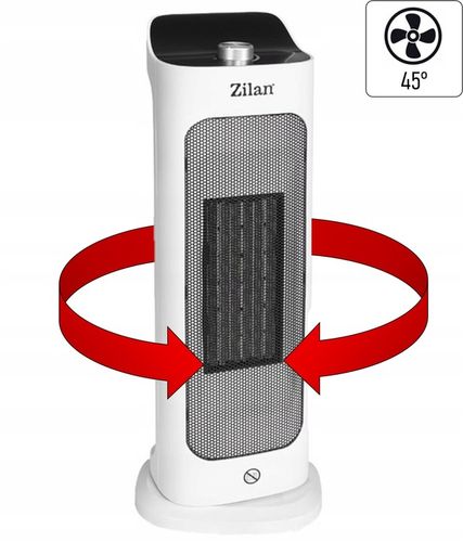 TERMOWENTYLATOR GRZEJNIK ELEKTRYCZNY OSCYLACJA CERAMICZNY 2000W na Arena.pl