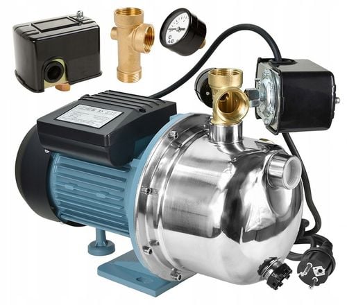 POMPA HYDROFOROWA POWIERZCHOWNA INOX DO WODY WYDAJNA MOCNA Z OSPRZĘTEM na Arena.pl