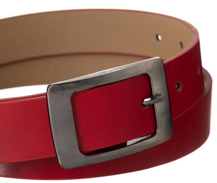 pasek damski pu sbb-cv-3a red 105 zdjęcie 3