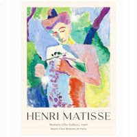 Plakat 84x59,4 A1 Henri Matisse abstrakcja BOHO artysta sztuka reprodukcja