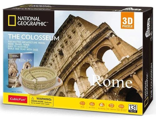 CUBIC FUN PUZZLE 3D NATIONAL GEOGRAPHIC THE COLOSSEUM - DS0976H. na Arena.pl
