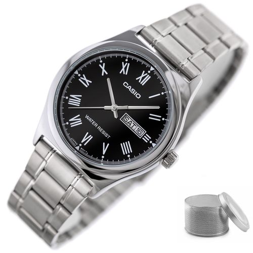 ZEGAREK MĘSKI CASIO MTP-V006D-1B (zd210d) + BOX na Arena.pl
