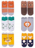 6-PAK Skarpetki ANTYPOŚLIZGOWE ABS skarpety 20-22