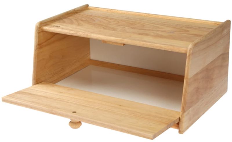 Chlebak drewniany kauczuk Medium zdjęcie 2