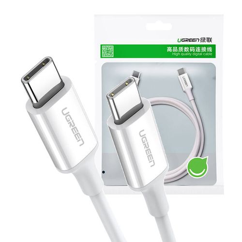 kabel usb-c do usb-c ugreen us264, 60w, 1.5m (biały) na Arena.pl