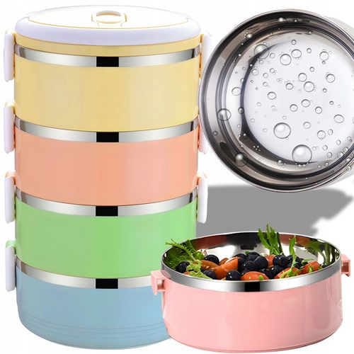 POJEMNIK TERMICZNY NA ŻYWNOŚĆ ZUPĘ OBIADOWY TERMOS STAL NIERDZEWNA 2,8L na Arena.pl