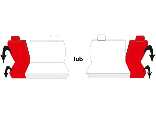 Pokrowce VW GOLF 3 4 5 6 V POLO BORA PASSAT na Arena.pl