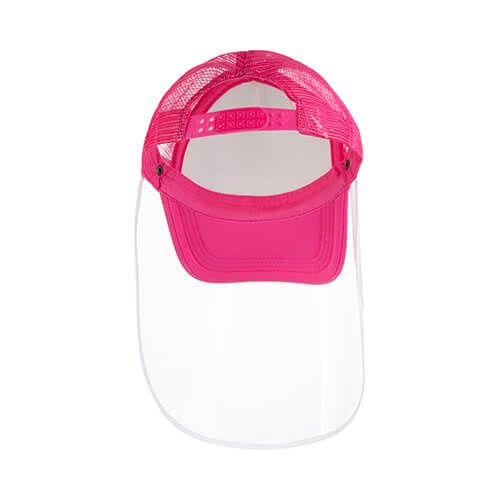 Czapka do przyłbicy do sublimacji - ciemnoróżowa na Arena.pl