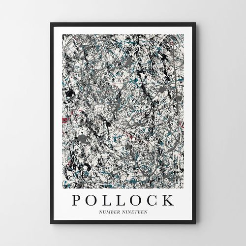 Plakat duże obrazy pollock 61x91 cm na Arena.pl