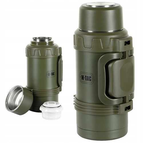 Termos Turystyczny Próżniowy Wojskowy Militarny M-Tac 1600 ml Type 2 OLIVE na Arena.pl