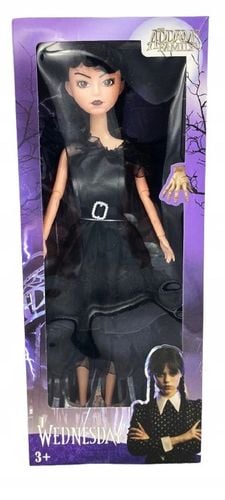 Lalka WEDNESDAY ADDAMS z RODZINY ADDAMSÓW 30 cm Pudełko na Arena.pl