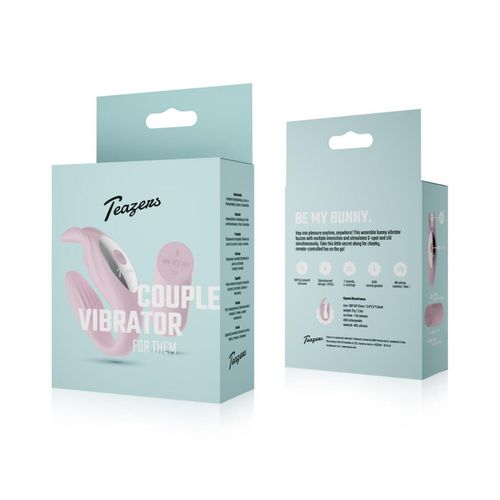 Teazers - C-Shape Toy With Rabbit And Remote Pink na Arena.pl
