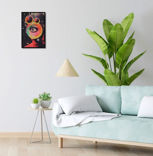 Plakat 30x45cm Oko w Kosmosie na Arena.pl