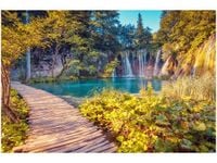 60X40CM JEZIORO PLITVICE JESIENIĄ OBRAZ