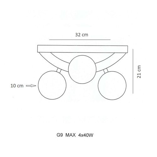 Kinkiet Berella Light Mistero Wall 4 BL3441 na Arena.pl