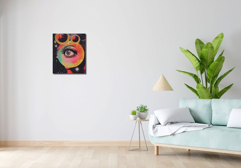 Obraz 40x50cm Oko w Kosmosie zdjęcie 2