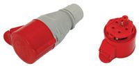 gniazdo izolacyjne przenośne 16a 400v czerwone 3p+n+z ip44 - ex-tgn-135