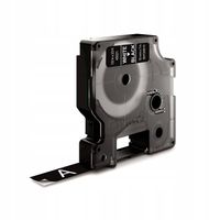 Dymo Taśma D1 45021 S0720610 biała czarny nadruk 12mm OEM