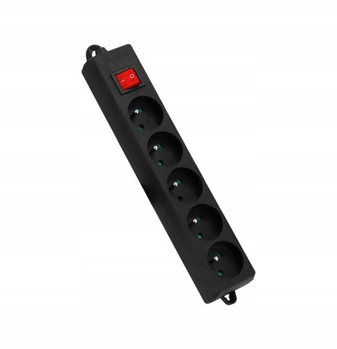 Przedłużacz Listwa Zasilająca 5 Gniazd 10 metrów 10M 2500W 3*1,5mm2 na Arena.pl