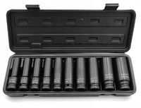 Zestaw Nasadek Udarowych 1/2'' 10-24mm 10 el– Klucze Nasadowe Profesjonalne