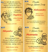 Złoty Łańcuszek 925 Medalik Aniołek z Sercem Chrzest Komunia Grawer