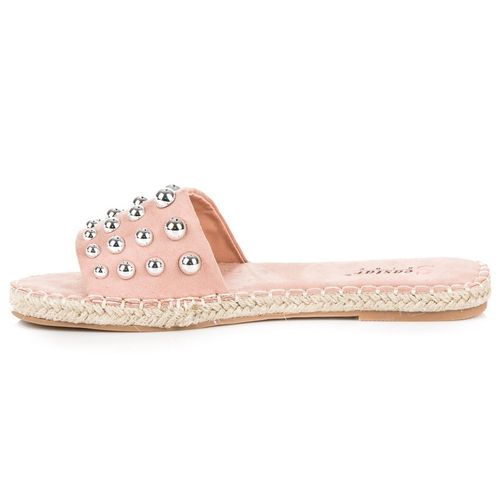 Zamszowe klapki espadryle r.36 na Arena.pl