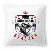 Poduszka Dla Staszka Na Urodziny Ze Zdjęciem Na Prezent Biała 40X40 Cm